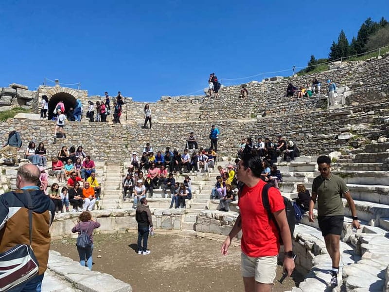 3-hour Ephesus and Terrace Houses Tour Kusadasi Cruiser Only - From Kusadasi port to ancient Ephesus