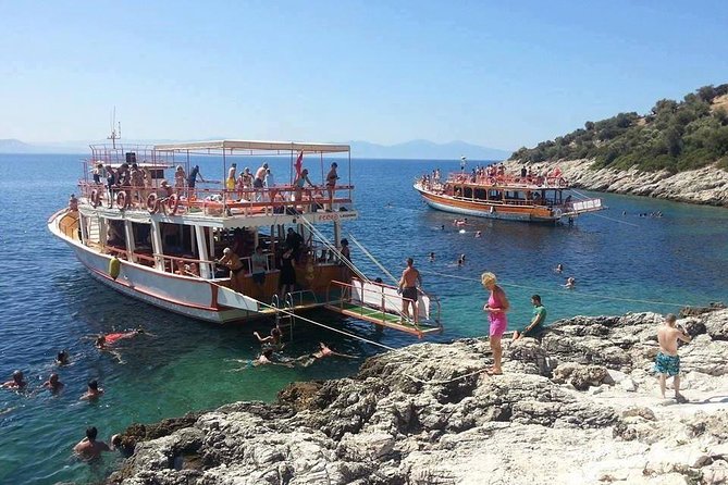 Boat Trip with Lunch From Kusadasi Port / Hotels - Three bays, one long Aegean day