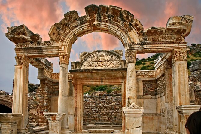 Easy Ephesus Shore Excursion – 4 Hours For Cruise Guest - Pigeon Island and Kusadasi between ruins