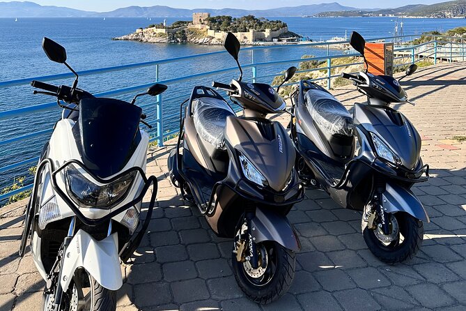 Ephesus & Kusadasi Rent a SCOOTER & MOTORCYCLE - A self-guided ride, not a guided Ephesus tour