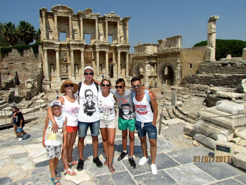 Ephesus: Mary's House with Lunch Tour FROM KUSADASI HOTELS - Walking Ephesus’s marble streets