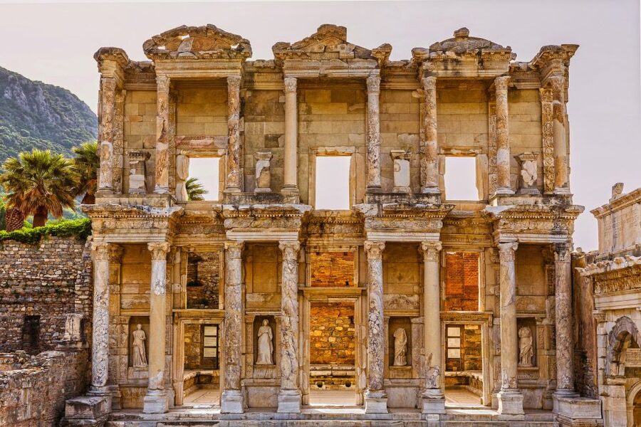 For Cruisers: Best Seller PRIVATE EPHESUS TOUR - Ephesus from the upper gate to the Great Theater