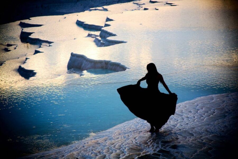 From Kusadasi: Daily Pamukkale - Hierapolis Tour - Hierapolis: ruins beside the springs