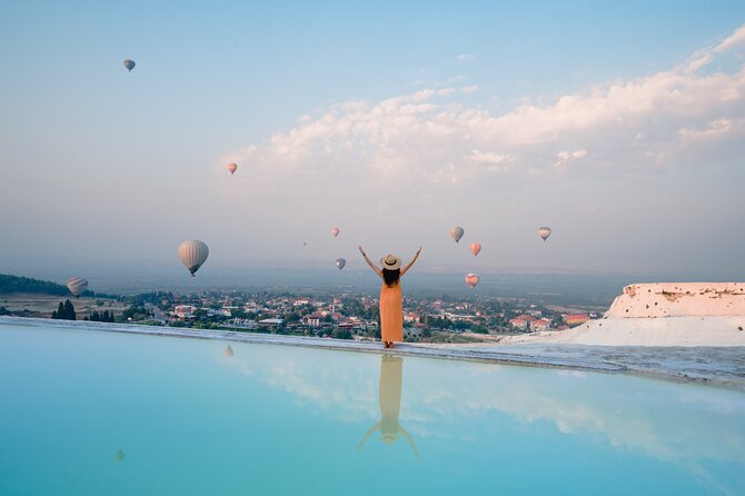 Full-day Private Pamukkale Tour from Kusadasi with Lunch - Walking the white terraces at Pamukkale