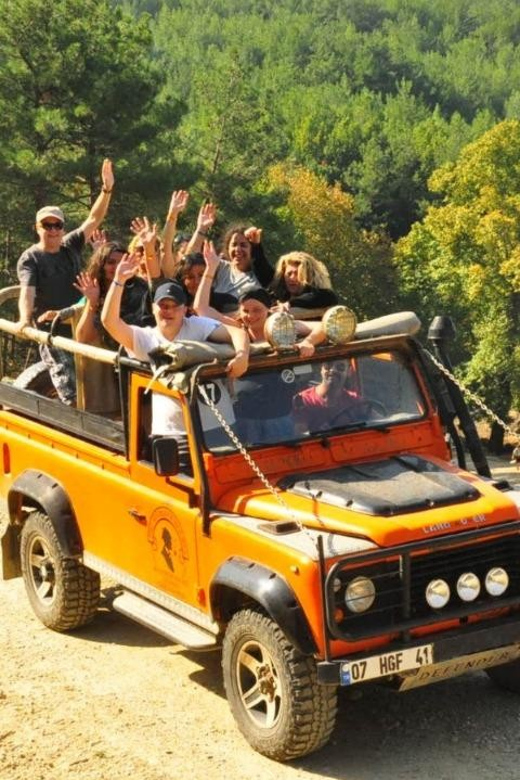 Kusadasi : Jeep Safari Tour - Pack for dust, sun and swimming