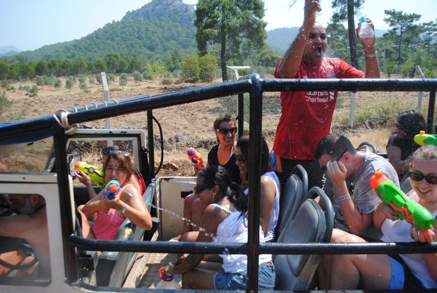 Kusadasi Jeep Safari w/ Lunch and Water Fight - Echo Valley, with a sound check