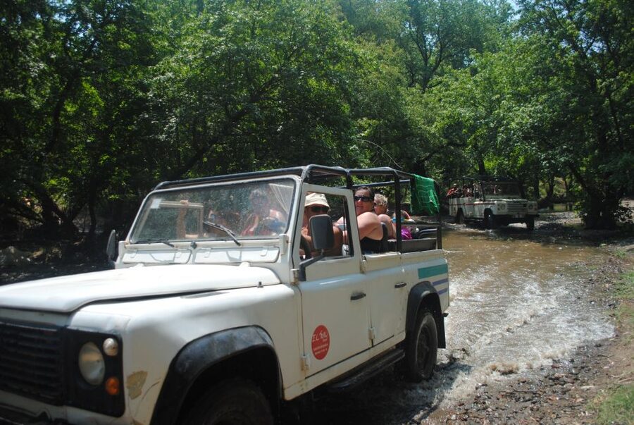 Kusadasi Jeep Safari w/ Lunch and Water Fight - Zeus Cave and the swim stop