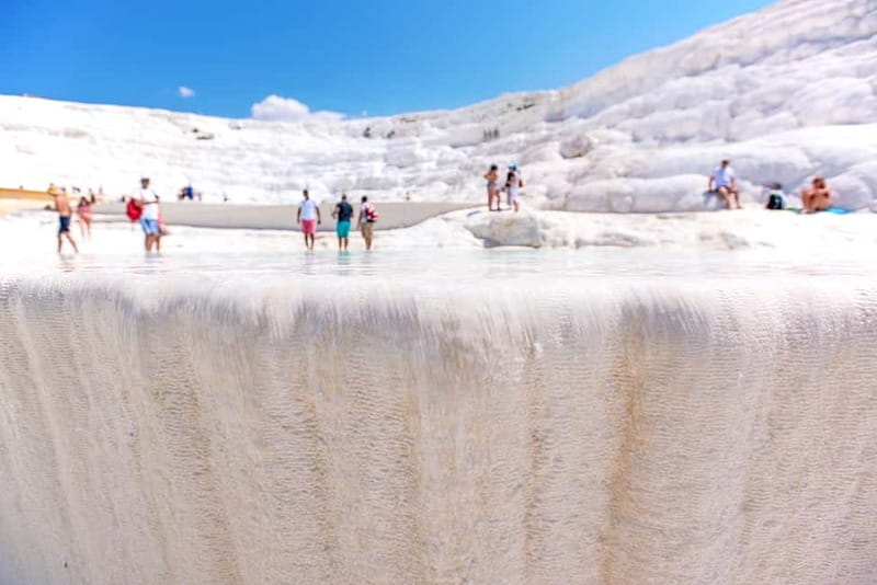 Kusadasi: Pamukkale Hot Spring & Hierapolis Small-Group Tour - Lunch, Shopping, and the Shape of the Schedule