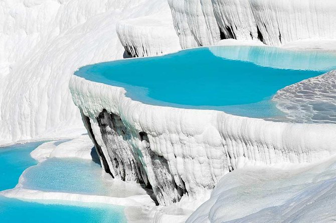 Pamukkale and Hierapolis Full-day Guided Tour from Kusadasi - Pamukkale’s white terraces